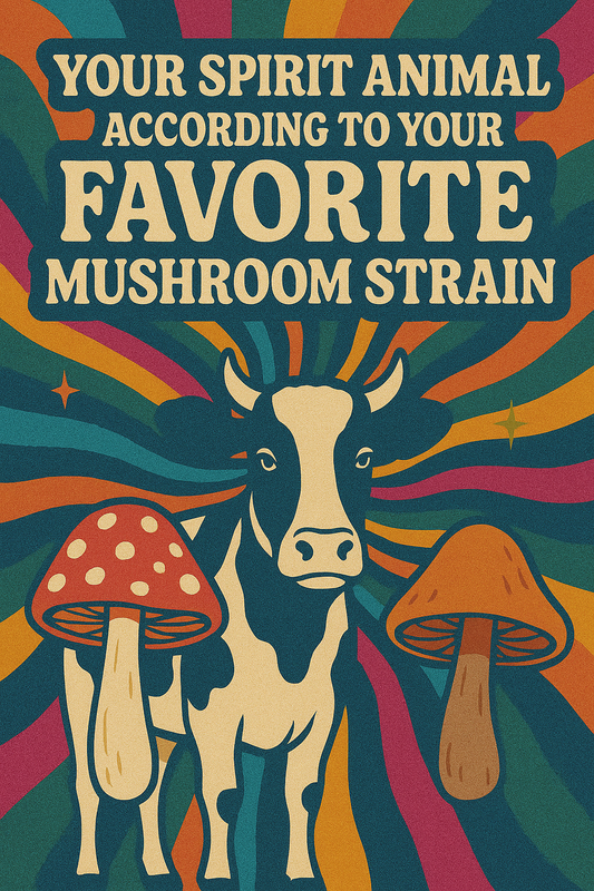 Your Spirit Animal According to Your Favorite Mushroom Strain