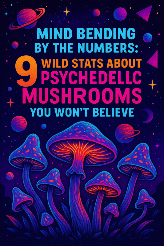 Mind Bending by the Numbers: 9 Wild Stats About Psychedelic Mushrooms You Won’t Believe”
