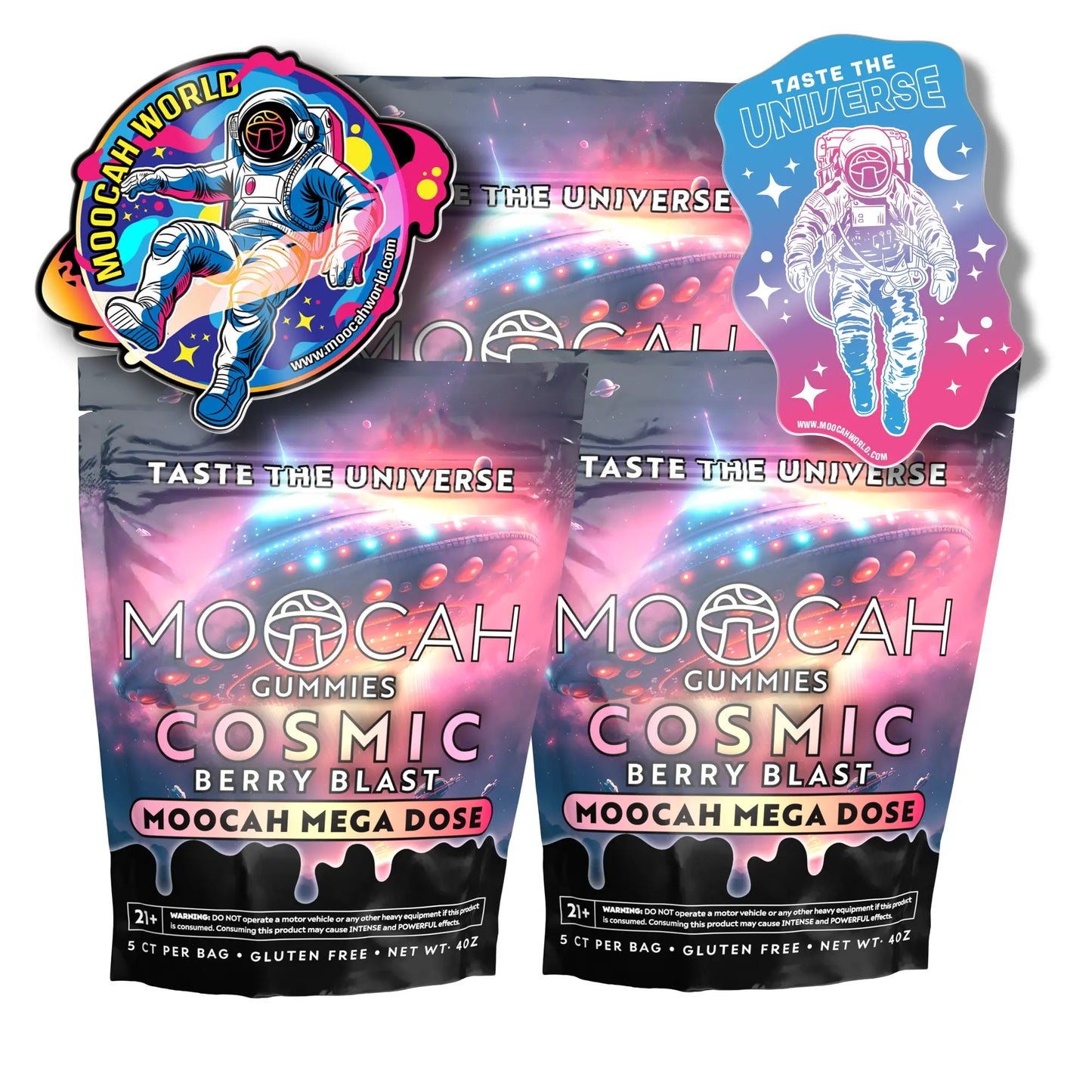Mega Dose Mushroom Gummies - Berry Blast
