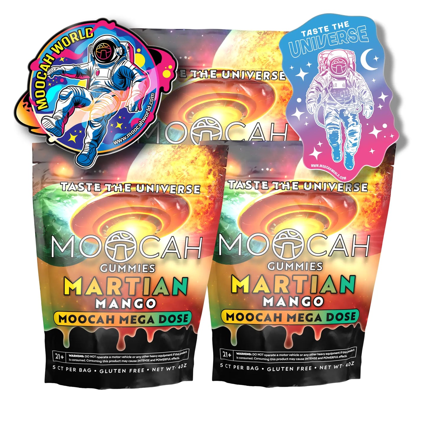 Mega Dose Mushroom Gummies - Mango