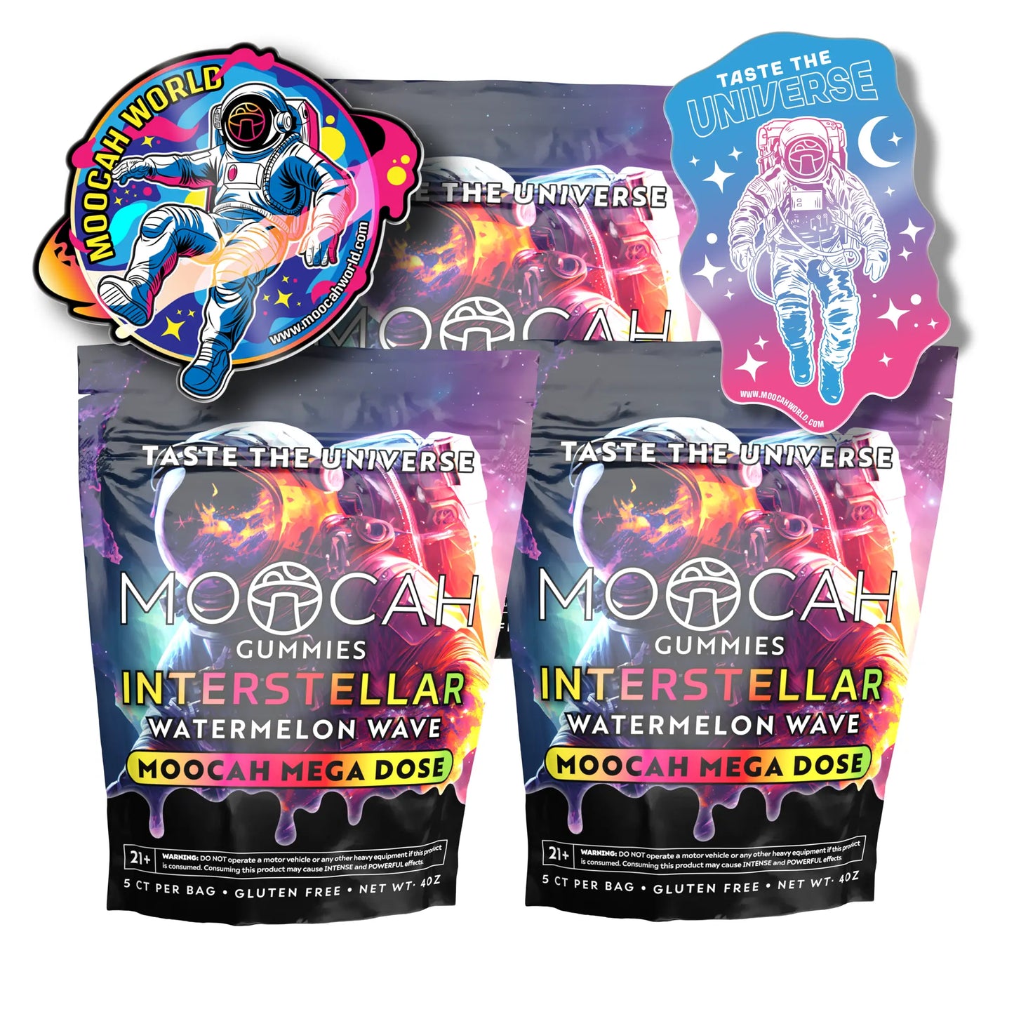 Mega Dose Mushroom Gummies - Watermelon Wave