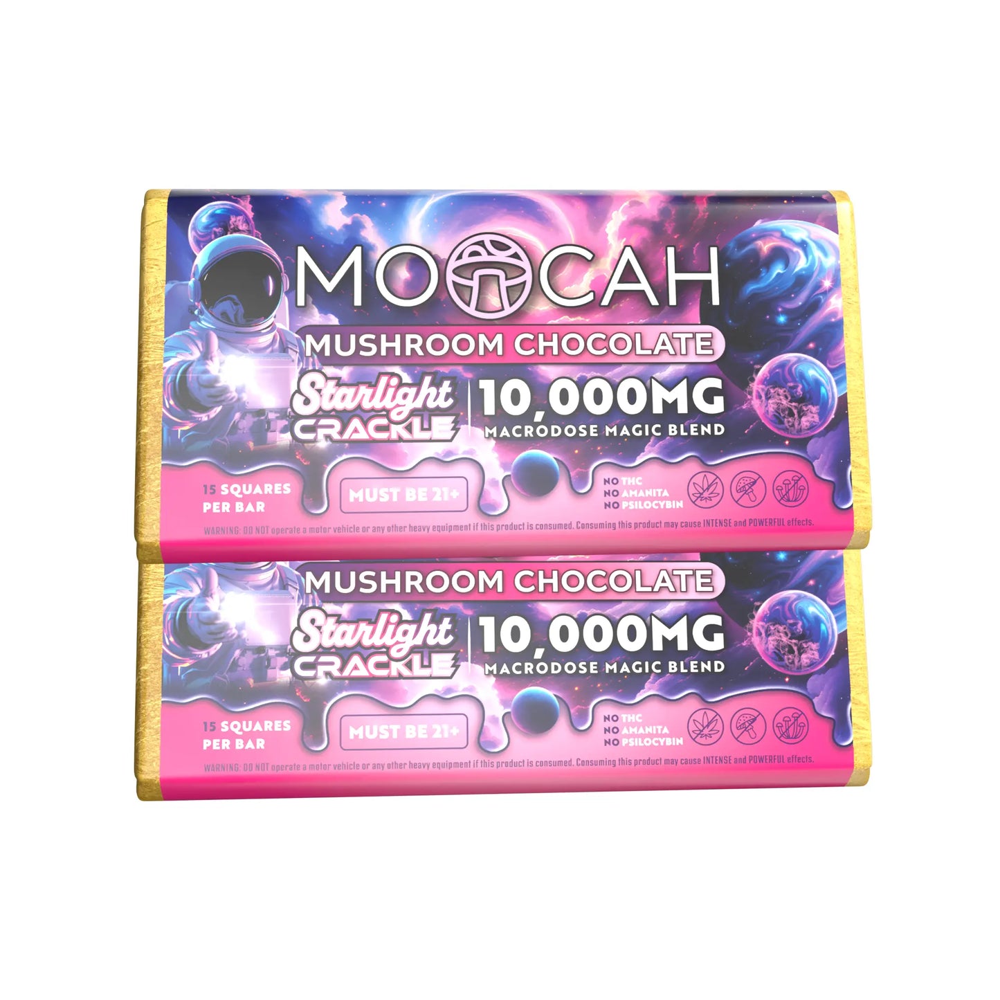 Mega-Dose Mushroom Chocolates - Starlight Crackle