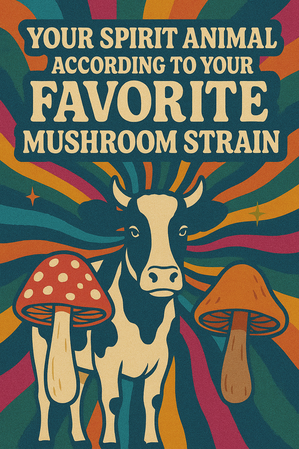 Your Spirit Animal According to Your Favorite Mushroom Strain