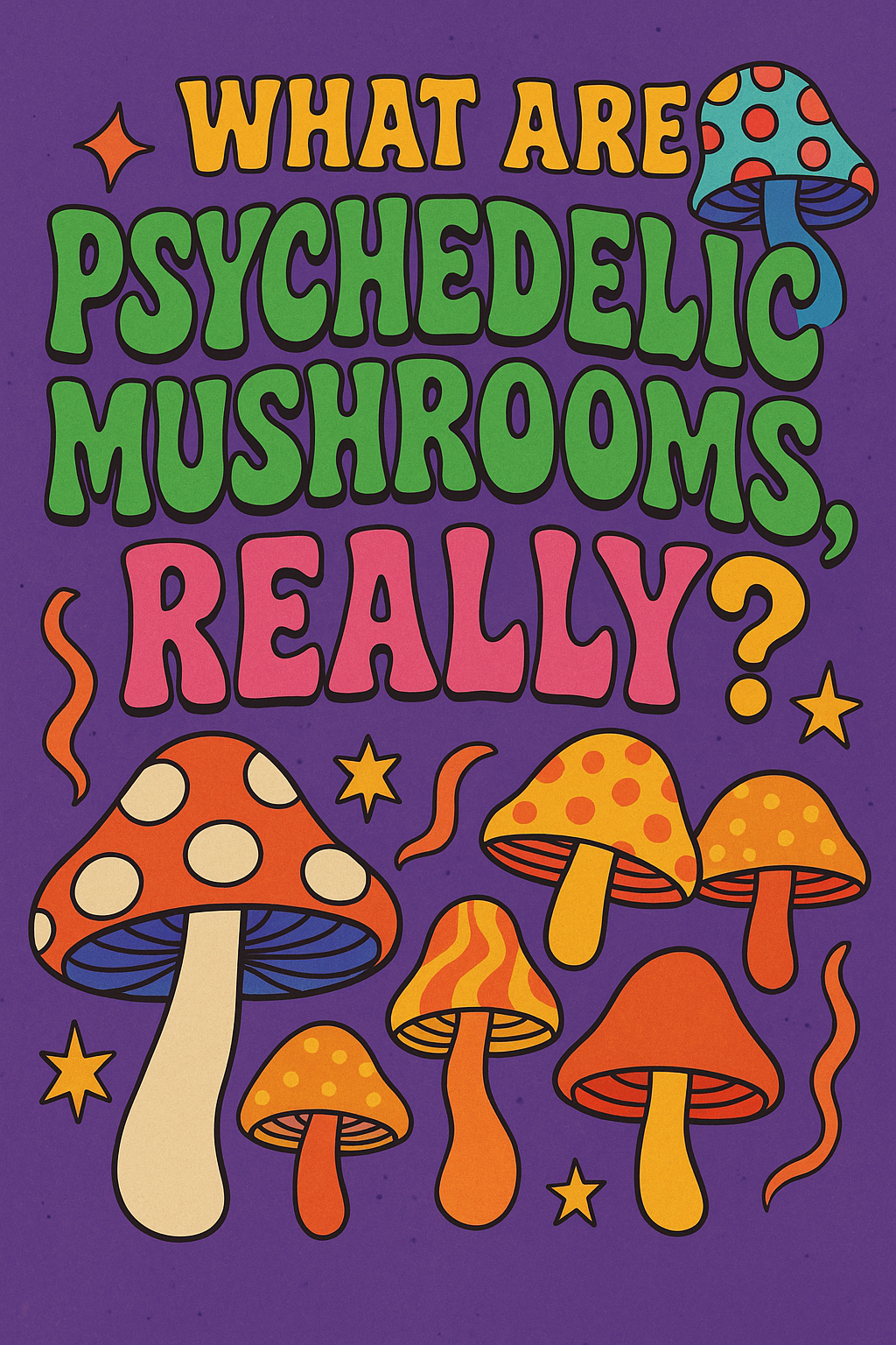 What Are Psychedelic Mushrooms, Really?