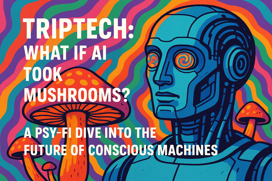 TripTech: What If AI Took Mushrooms? A Psy-Fi Dive Into the Future of Conscious Machines
