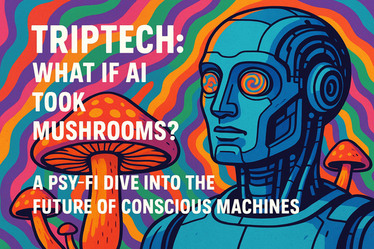 TripTech: What If AI Took Mushrooms? A Psy-Fi Dive Into the Future of Conscious Machines