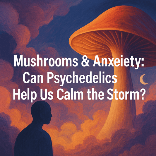 Mushrooms & Anxiety: Can Psychedelics Help Us Calm the Storm? - Moocah World