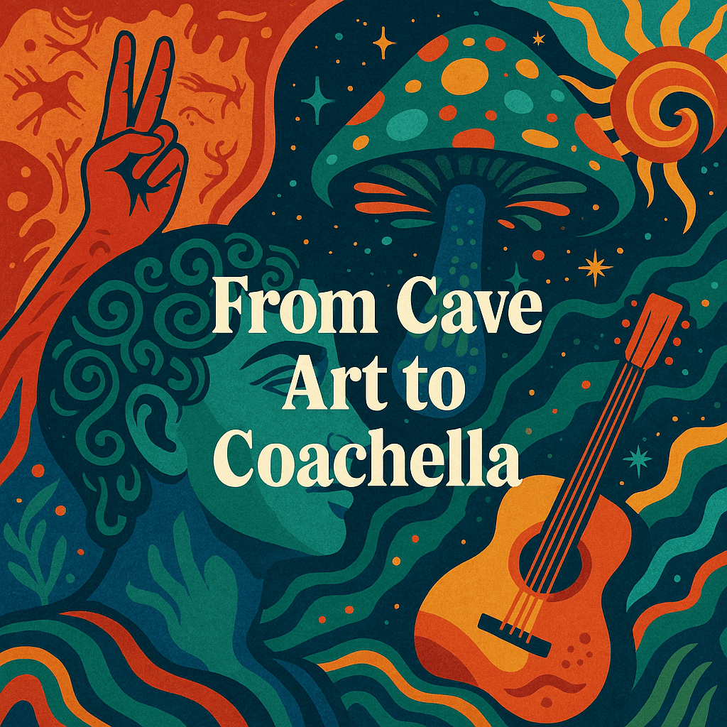 The History of Psychedelics in Art: From Cave Walls to Coachella - Moocah World