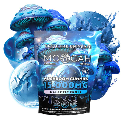 Mega Dose Mushroom Gummies -  Galactic Frost