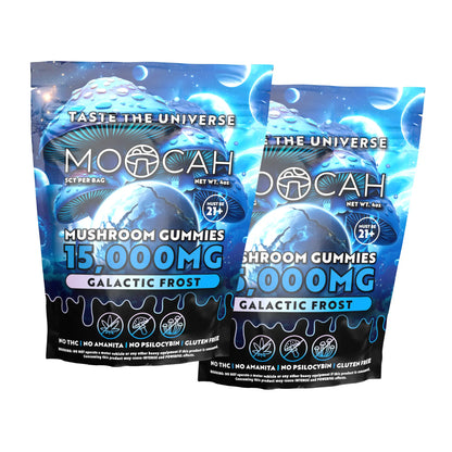 Mega Dose Mushroom Gummies -  Galactic Frost