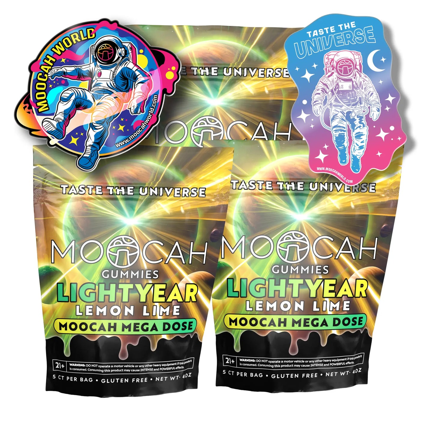 Mega Dose Mushroom Gummies - Lemon-Lime