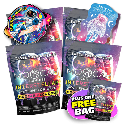 Mega Dose Mushroom Gummies - Watermelon Wave