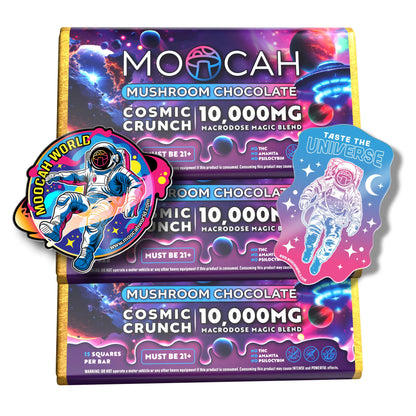 Mega-Dose Mushroom Chocolates - Cosmic Crunch