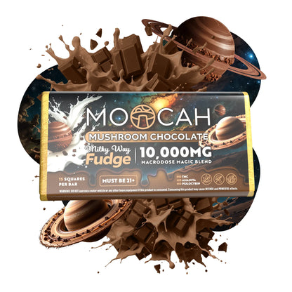 Mega-Dose Mushroom Chocolates - Milky Way Fudge