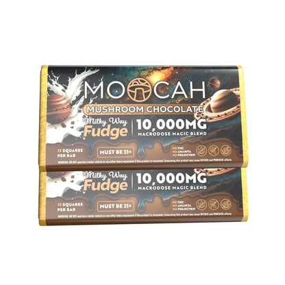 Mega-Dose Mushroom Chocolates - Milky Way Fudge