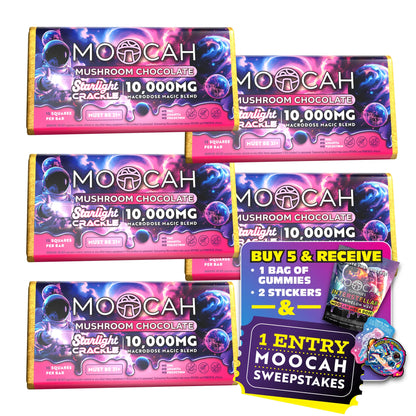 Mega-Dose Mushroom Chocolates - Starlight Crackle